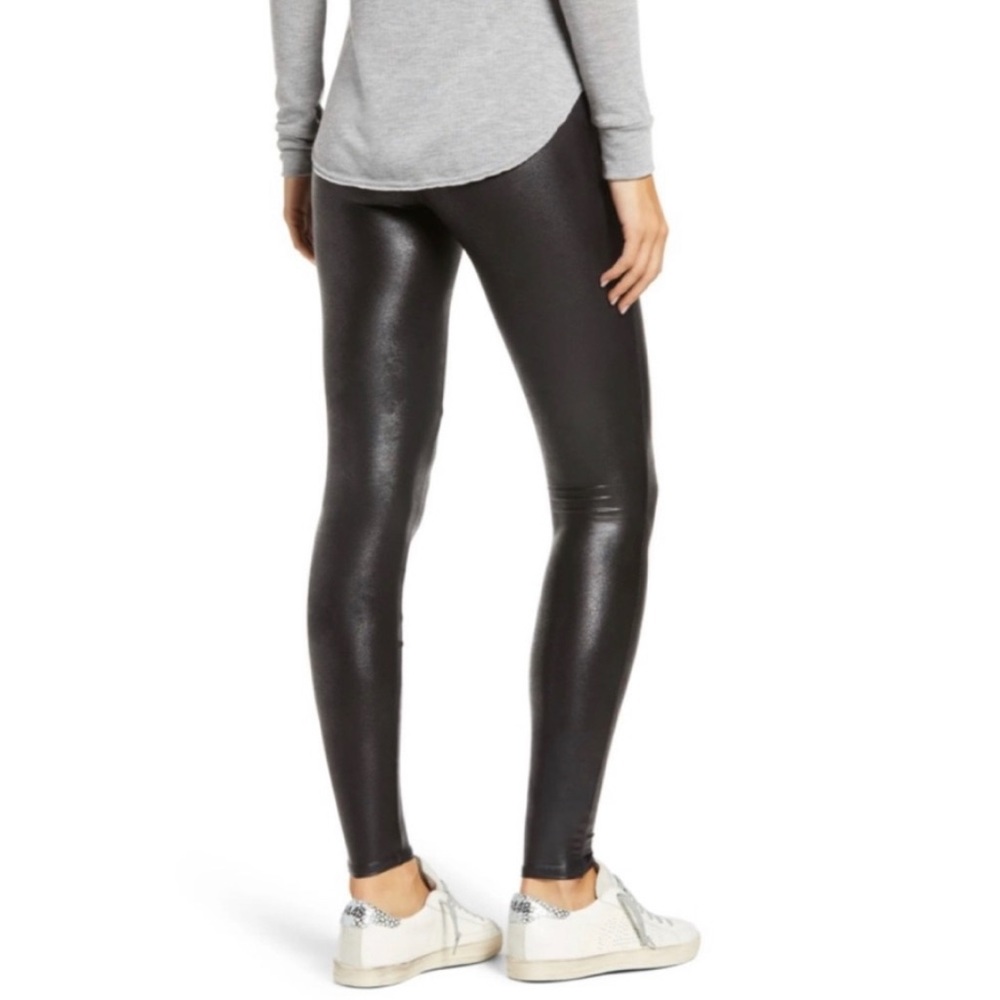 Spanx Faux Leather Leggings - Picture 2 of 4